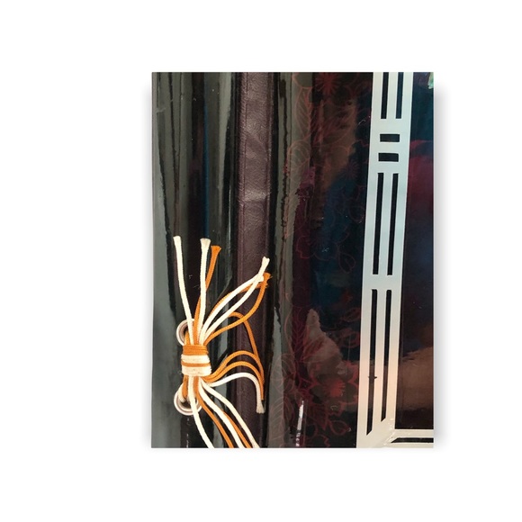 Stunning Vintage Asian Carved Eagle Abalone Inlay Photo Album - Picture 15 of 16